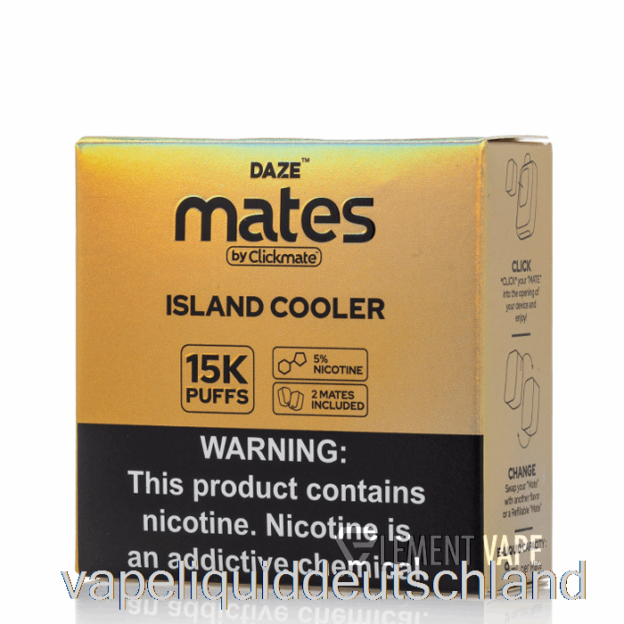 7 Daze Mate Pods Island Cooler Vape Liquid